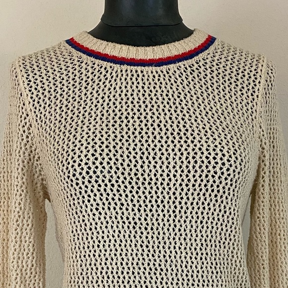 Isabel Marant Open Crochet Knit Chenille Long Sweater - Picture 12 of 16